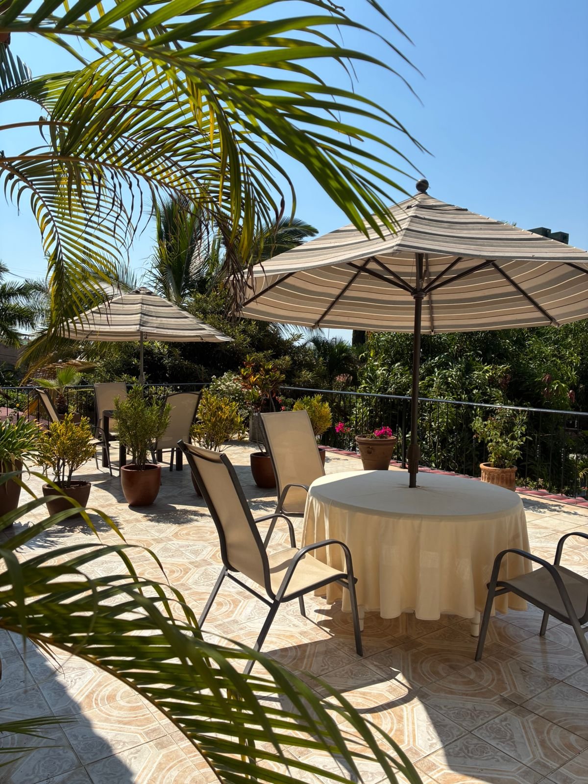 Terrazas privadas de Suites Deluxe
